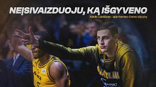 K. Lukošiūnas – apie „Lions“ iššūkį, K. Evanso stiprybę ir sugrįžimą į Šiaulius