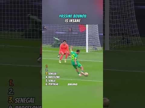 Yassine Bounou is Insane.🔥