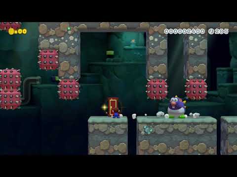 Kaizo Mario 3D World 1-2 - Super Mario Maker 2