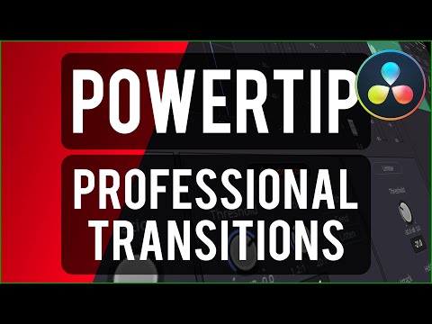 R.Visual Camera Move Transitions — DaVinci Resolve PowerTip