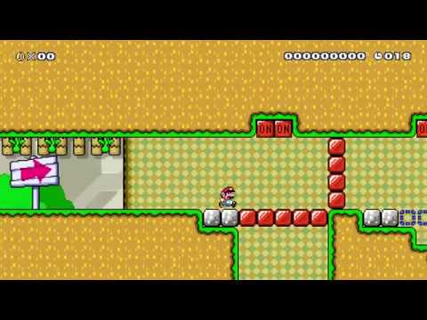 Super Mario Maker 2 20 Sec On/Off Switch Speedrun