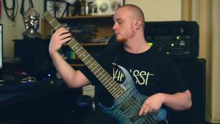 NE OBLIVISCARIS Devour Me Colossus bass playthrough by Cygnus