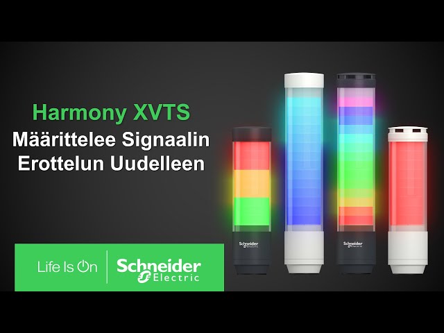 schneider electric Signalljus harmony xvts 15seg std io buzzer vit