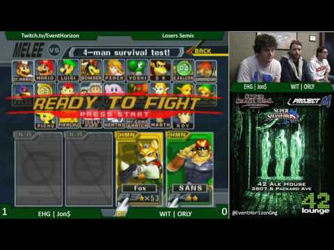 Construct 73 - EHG | Jon$ vs WIT | ORLY - Melee LS