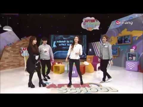 NS Yoon-G, U-KISS Kevin, Eric Nam, 15& Jimin dance "Wifey" (with tutorial part) HD