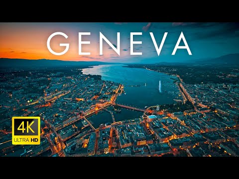 Geneva, Switzerland 🇨🇭 in 4K Ultra HD | Drone Video