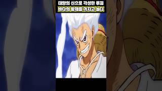 태양의 신으로 각성한 루피는 사황을 가지고 놀게 되었습니다