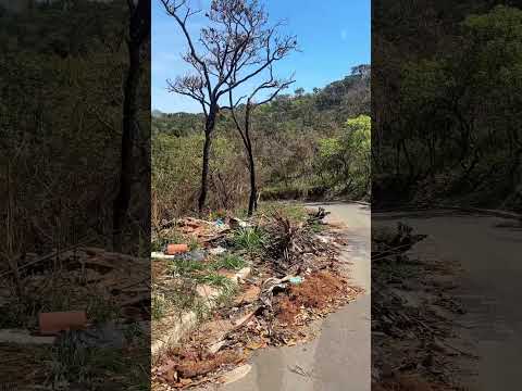 Lagoa Santa está virando depósito de lixo? 🚨 #lagoasanta #minasgerais #descarteirregular