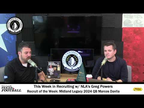 Midland Legacy 2024 QB Marcos Davila, Dave Campbell's Texas Football's Recruit of the Week