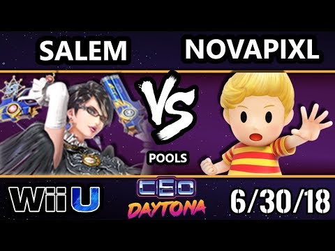 CEO 2018 Smash 4 - Lily | NovaPixl (Lucas) Vs. Liquid | Salem (Bayonetta) Wii U - Pools