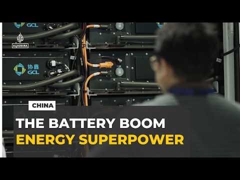 China Bets on Battery Storage as the Next Clean Energy Frontier