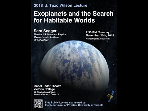 The 2018 J. Tuzo Wilson Lecture: Exoplanets and the Search for Habitable Worlds