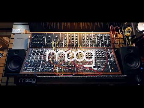 Moog Modular System 55 Reissue, Second-Hand (Signed by Jean-Michel Jarre)