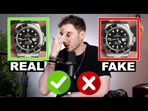 How To Spot A FAKE ROLEX!