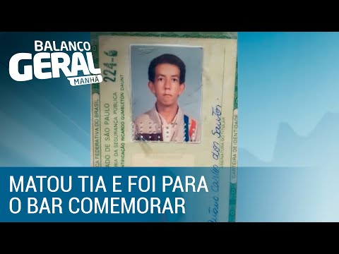 Sobrinho mata a tia de 71 anos e vai para o bar comemorar; veja o vídeo Sobrinho mata a tia de 71 anos e vai para o bar comemorar; veja o vídeo