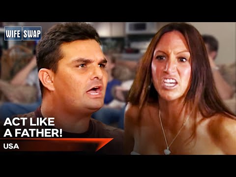 34-Year-Old "Baby" Kicked Out of the House! | S5 E11 | Wife Swap USA