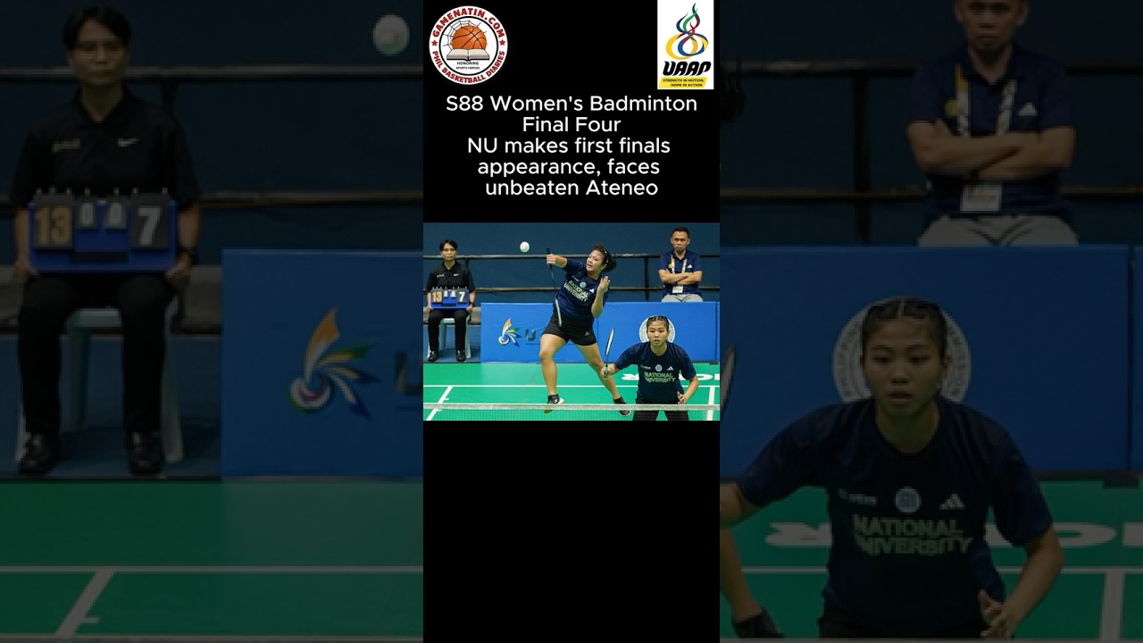 UAAP Women's Badminton: NU barges into Finals vs Ateneo