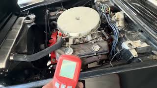 1959 Chevrolet Corvette-Cold Start Engine View