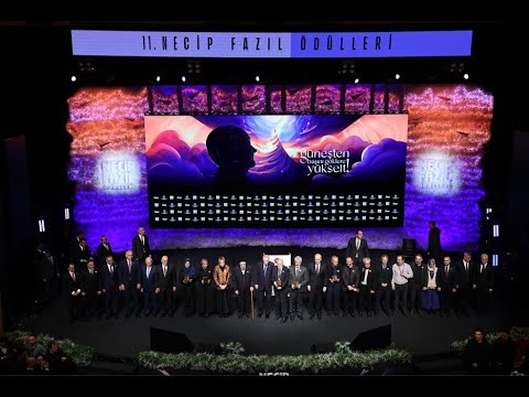 11. NECİP FAZIL ÖDÜLLERİ - ÖDÜL TÖRENİ