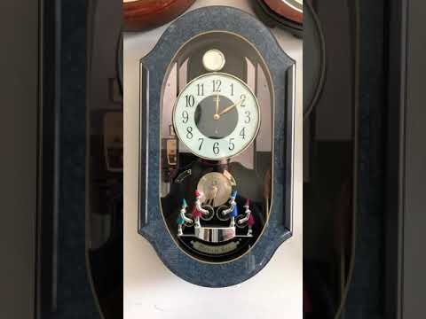 SEIKO - HS348Z |4 chú rối quay đĩa musicbox | âm thanh cực hay