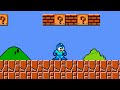 Super Mario Bros Crossover Mega Man As Mega Man PC Gameplay