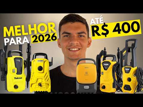 5 MELHORES Lavadoras de Alta Pressão BOAS E BARATAS até R$400 em 2026!!! (Uso DOMÉSTICO)