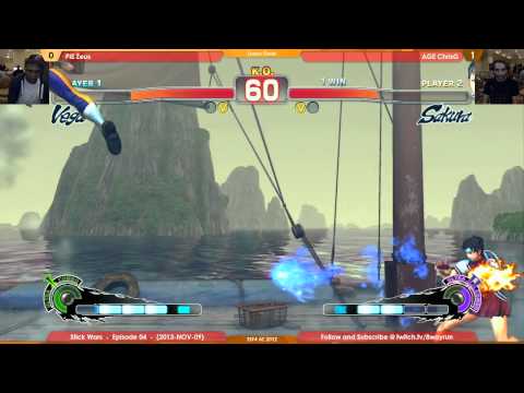 Stick Wars #04   AE2012 LF   PIE Zeus VS AGE ChrisG