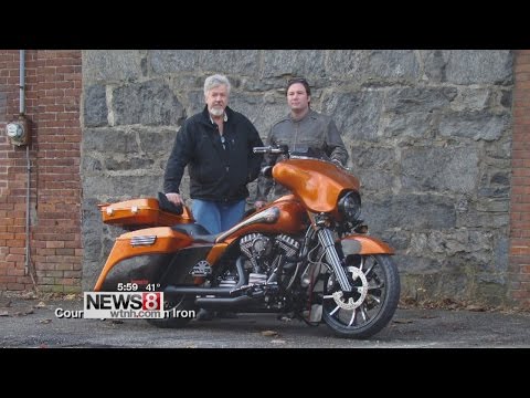 Connecticut motorcycle shop building custom bike for Daytona