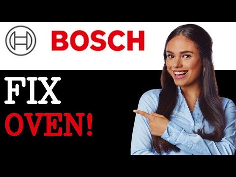 How To Fix Bosch Oven Error Code E005 (2025)