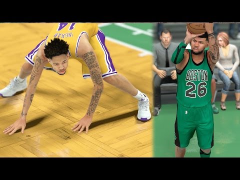 NBA 2k17 MyCAREER - RIP Brandon Ingram Ankles!! Mean Ankle Breaker on Future Star of LA! Ep. 58