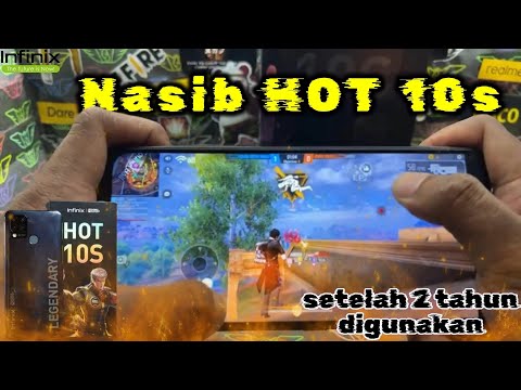 Infinix Hot 10s Ram 6GB Gameplay Live Test Free Fire Max || Handcam || Helio G85 (12nm)