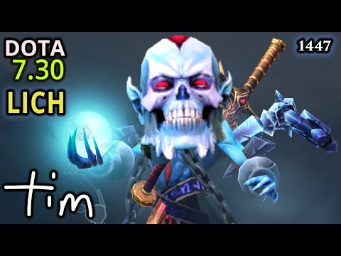 Lich | DotA 2 | 7.30 | Feels Strong