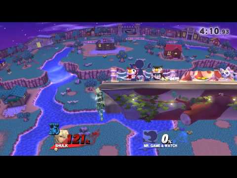 Relaxed (Shulk) vs. Disgaea (Game & Watch) 1