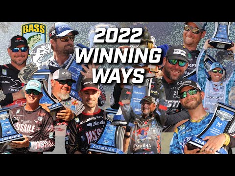 2022 Bassmaster Winner Circle! (10 fishing tournament winners)