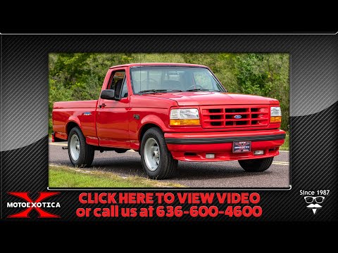 1993 Ford F-150 Lightning -- SOLD