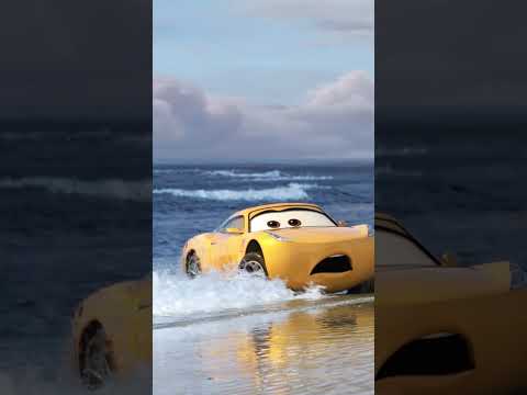 Lightning McQueen and Cruz Ramirez Race on the Beach!  | Pixar Cars