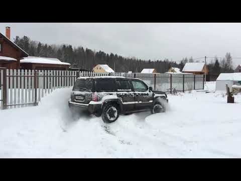 Jeep patriot winter ride