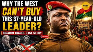 Why The West Can't Buy This 37-Year-Old Leader? | Ibrahim Traoré Case Study'' #blackhistory #africa