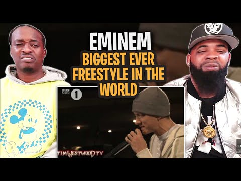 HE WENT TO A DIFFERENT PLANET!!!-  Eminem biggest ever freestyle in the world! Westwood