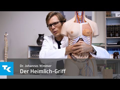 Der Heimlich-Griff - wenn man sich verschluckt hat und zu ersticken droht | Dr. Johannes Wimmer