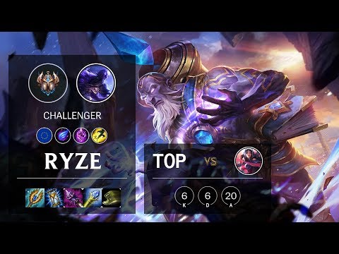Ryze Top vs Irelia - EUW Challenger Patch 10.4