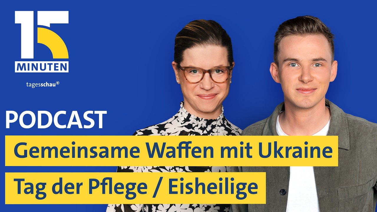 Gemeinsame Waffen mit der Ukraine / Zu wenig Pflegekräfte / Eisheilige | "15 Minuten"