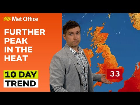 10 Day Trend 06/09/2023 – The heatwave continues - Met Office Weather Forecast
