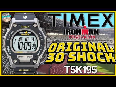Timex Men's Ironman Triathlon Classic 30 38mm Watch – Gray & Black Case with Black Resin Strap video review thumbnail