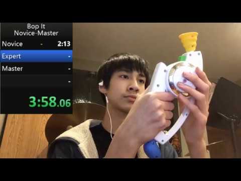 Bop-It! Novice-Master Speedrun World Record 6:54.70 (Outdated)