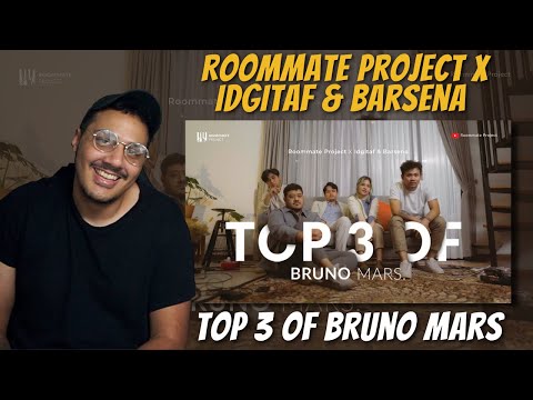 Roommate Project x Idgitaf x Barsena's Bruno Mars Top 3 | Our Reaction