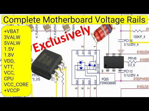 Learn how track Laptop motherboard voltage laptop schematics reading