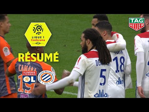Olympique Lyonnais - Montpellier Hérault SC ( 3-2 ) - Résumé - (OL - MHSC) / 2018-19