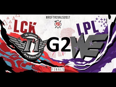 LCK vs LPL Game 2 Highlights 2017 RIFT RIVALS FINAL