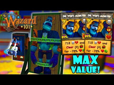 Wizard101 Level 170 Life PvP: The Most PERFECT Dr Von EVER Cast.